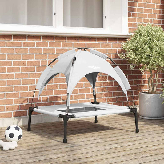 Cama para Cachorro Cinza Prateado m Aço