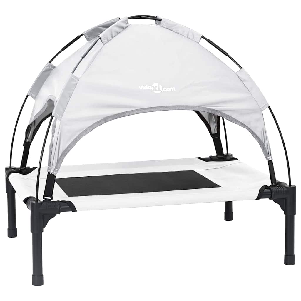 Cama para Cachorro Cinza Prateado m Aço