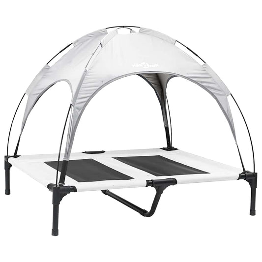 Cama para Cachorro Cinza Prata l Aço