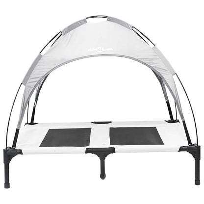 Cama para Cachorro Cinza Prata l Aço