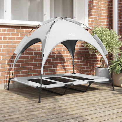 Cama para Cachorro Cinza Prata xl Aço