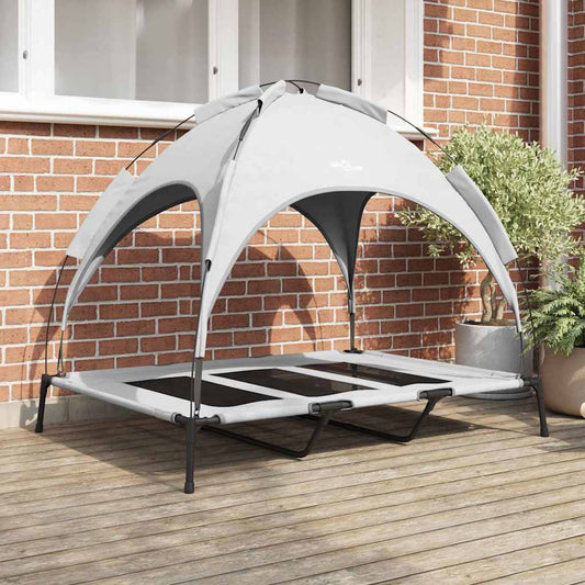 Cama para Cachorro Cinza Prata xl Aço