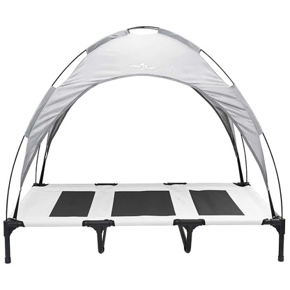 Cama para Cachorro Cinza Prata xl Aço