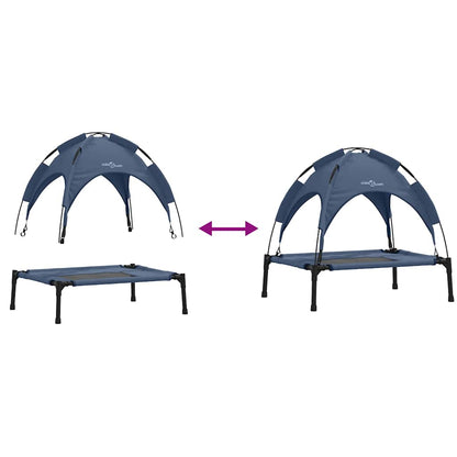 Cama para Cachorro Azul-marinho s Aço