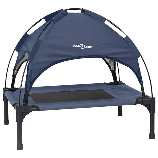 Cama para Cachorro Azul-marinho m Aço