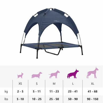 Cama para Cachorro Azul-marinho l Aço