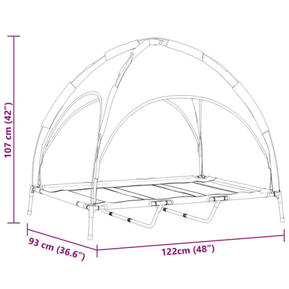Cama para Cachorro Azul-marinho xl Aço