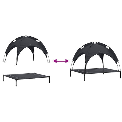 Cama para Cachorro Preto l Aço