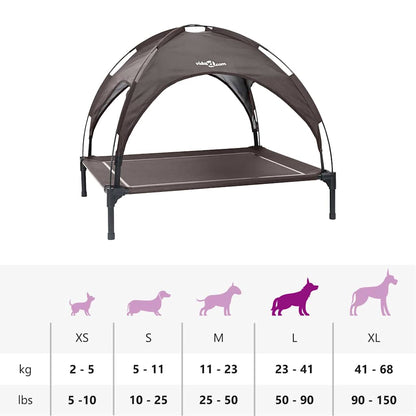 Cama para Cachorro Castanho l Aço