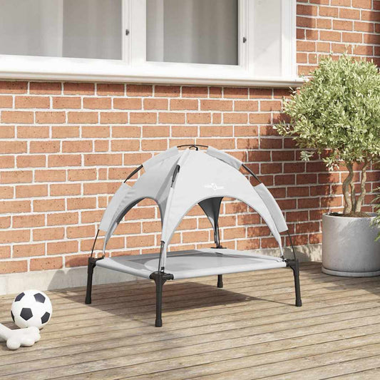 Cama para Cachorro Cinza Prata s Aço