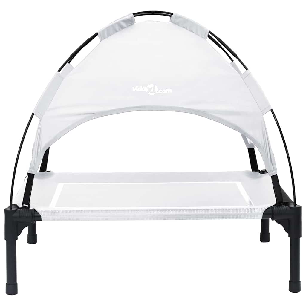 Cama para Cachorro Cinza Prata s Aço