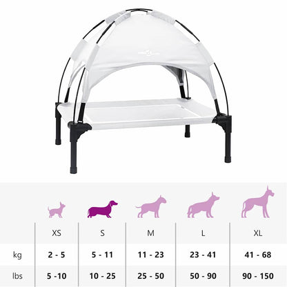 Cama para Cachorro Cinza Prata s Aço