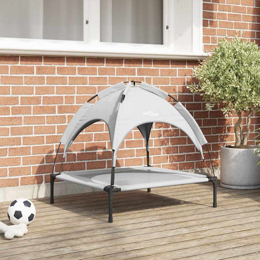 Cama para Cachorro Cinza Prateado m Aço