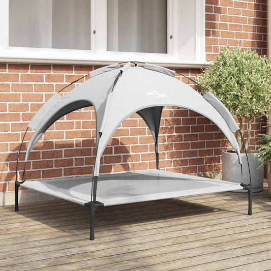 Cama para Cachorro Cinza Prateado xl Aço