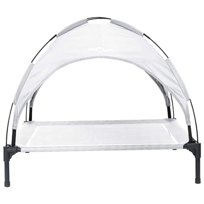 Cama para Cachorro Cinza Prateado xl Aço