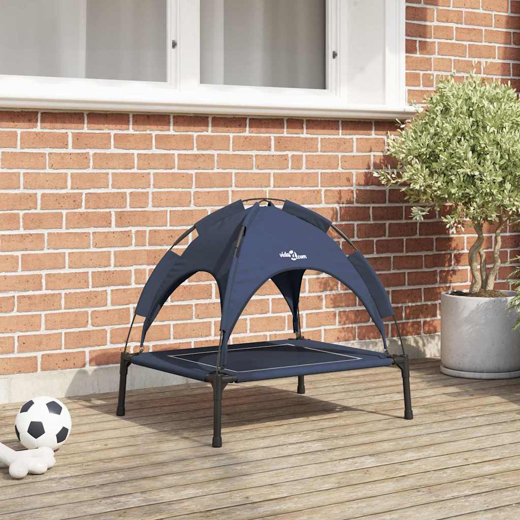 Cama para Cachorro Azul-marinho s Aço
