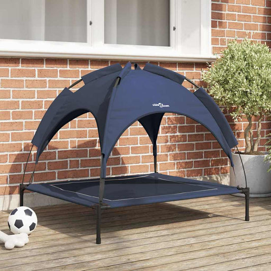 Cama para Cachorro Azul Marinho l Aço