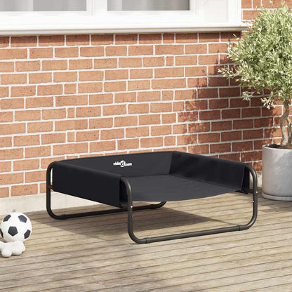 Cama para Cachorro Preto ML Tecido Oxford e Aço