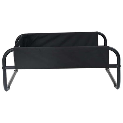 Cama para Cachorro Preto ML Tecido Oxford e Aço