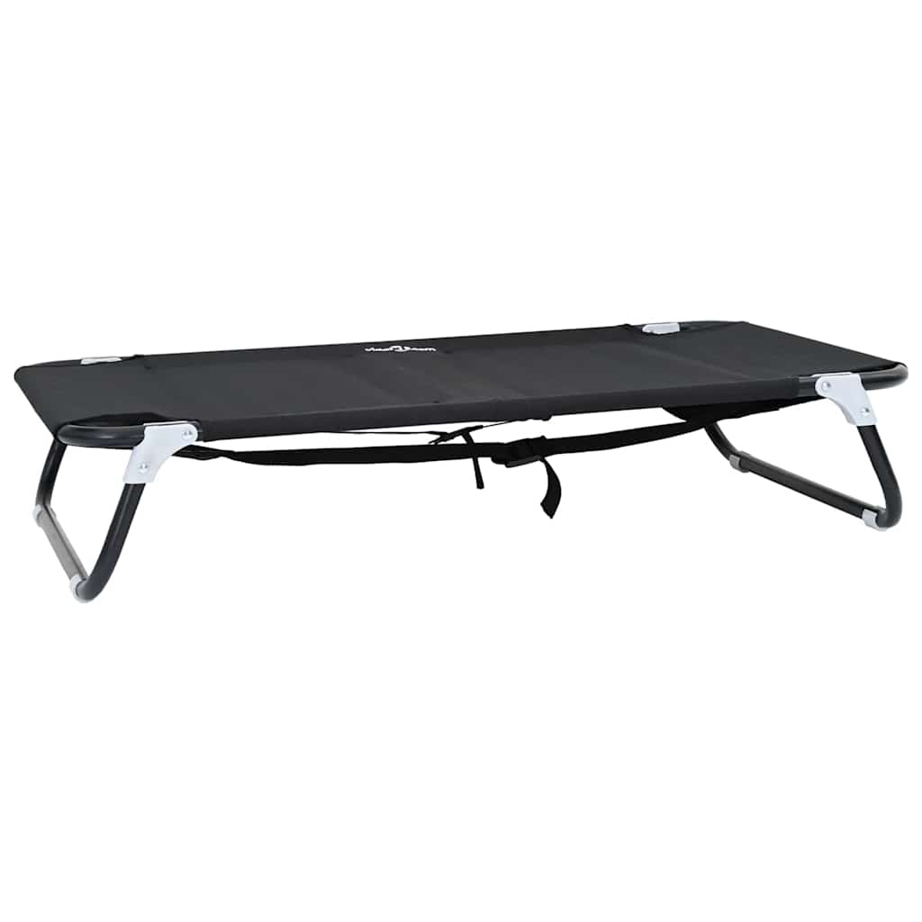 Cama para Cachorro Preto ML Tecido Oxford e Aço