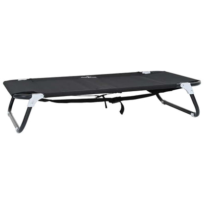 Cama para Cachorro Preto ML Tecido Oxford e Aço