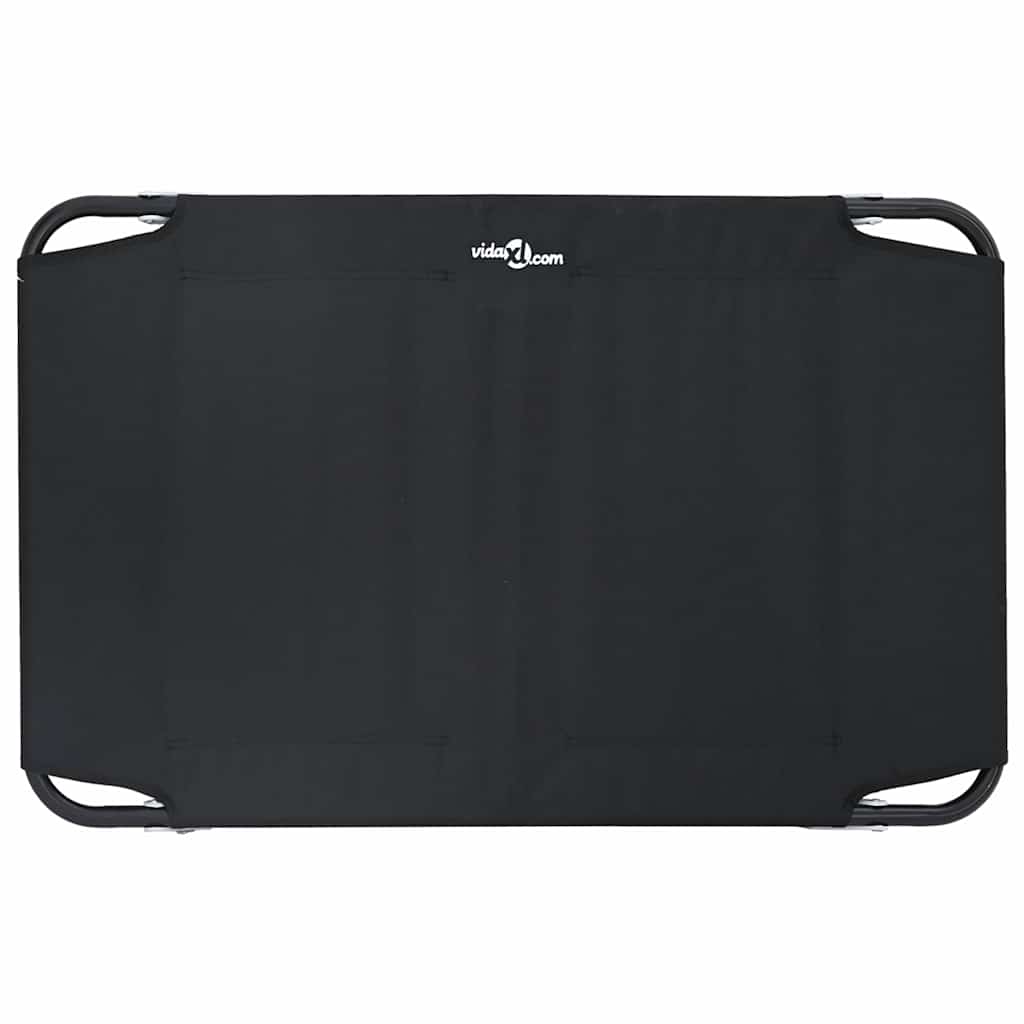 Cama para Cachorro Preto ML Tecido Oxford e Aço