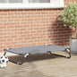 Cama para Cachorro Cinzento-claro 105 x 65 x 18 cm