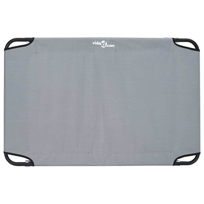 Cama para Cachorro Cinzento-claro 105 x 65 x 18 cm