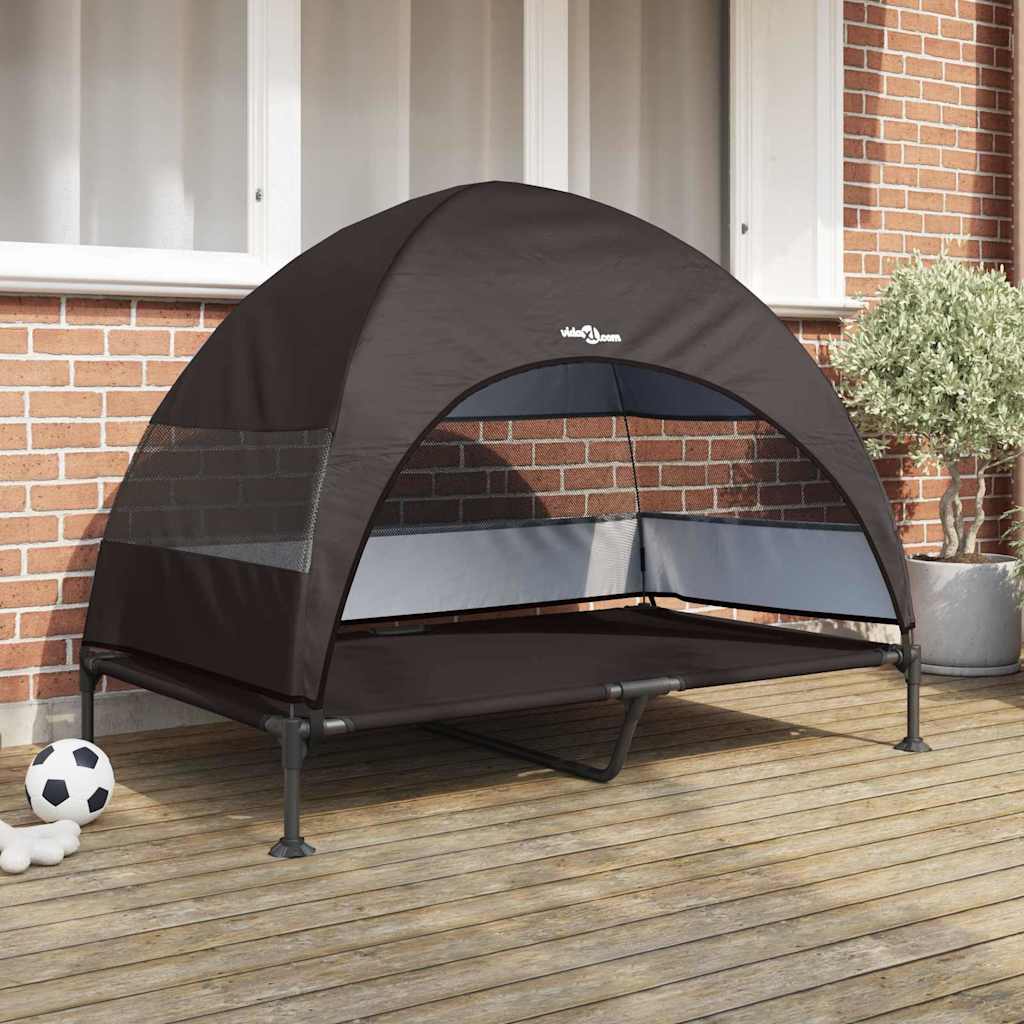 Cama Elevada para Cachorro Manual Castanho 127 x 81 x 108 cm