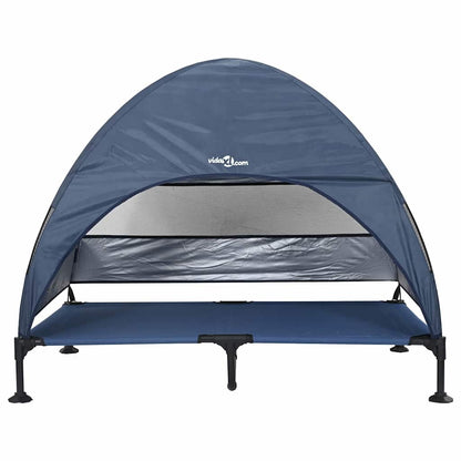 Cama Elevada para Cachorro Azul-marinho 127 x 81 x 108 cm