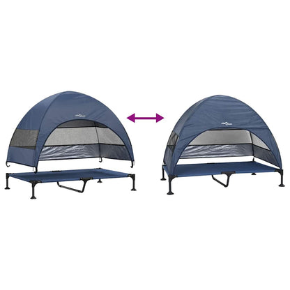 Cama Elevada para Cachorro Azul-marinho 127 x 81 x 108 cm