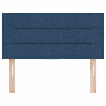 Cabeceira LED com luzes de tira LED Azul 100 cm Poliéster