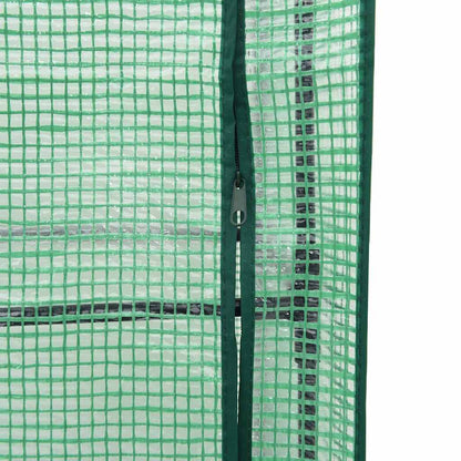 Canteiro elevado com cobertura para estufa, estilo rattan, 120x40x123 cm