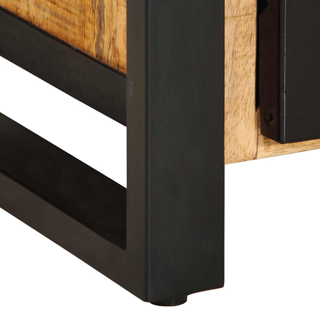 Aparador 55x35x70 cm madeira de mangueira áspera maciça