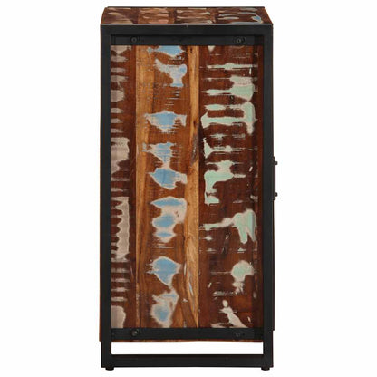 Aparador multicor 55x35x70 cm madeira maciça recuperada