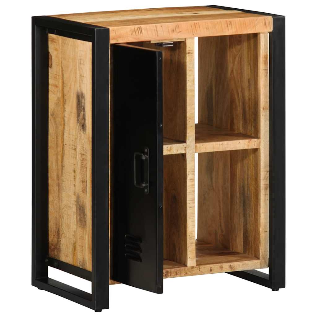 Aparador 55x35x70 cm madeira de mangueira áspera maciça