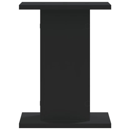 Suportes p/ plantas 2 pcs 30x30x40 cm derivados madeira preto