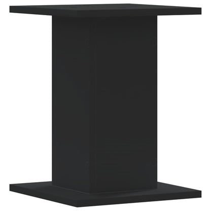 Suportes p/ plantas 2 pcs 30x30x40 cm derivados madeira preto