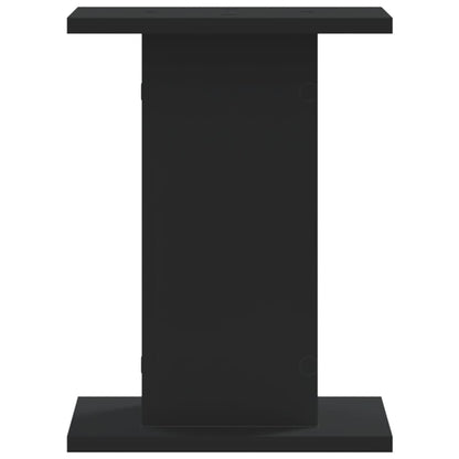 Suportes p/ plantas 2 pcs 30x30x40 cm derivados madeira preto