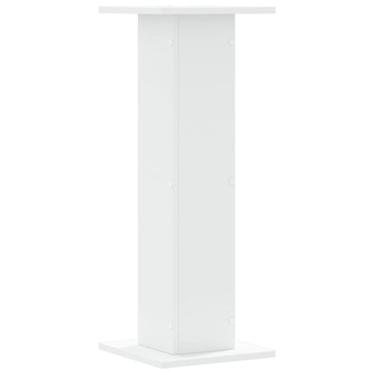 Suportes p/ plantas 2 pcs 30x30x80 cm derivados madeira branco