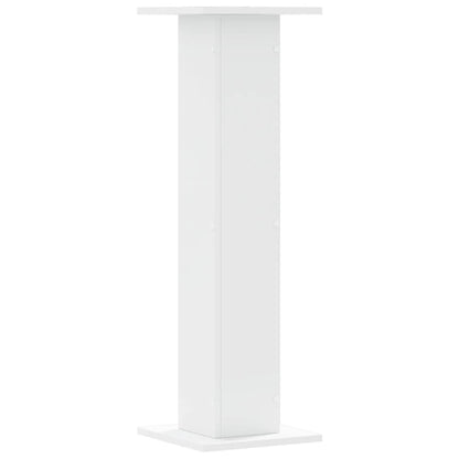 Suportes p/ plantas 2 pcs 30x30x95 cm derivados madeira branco