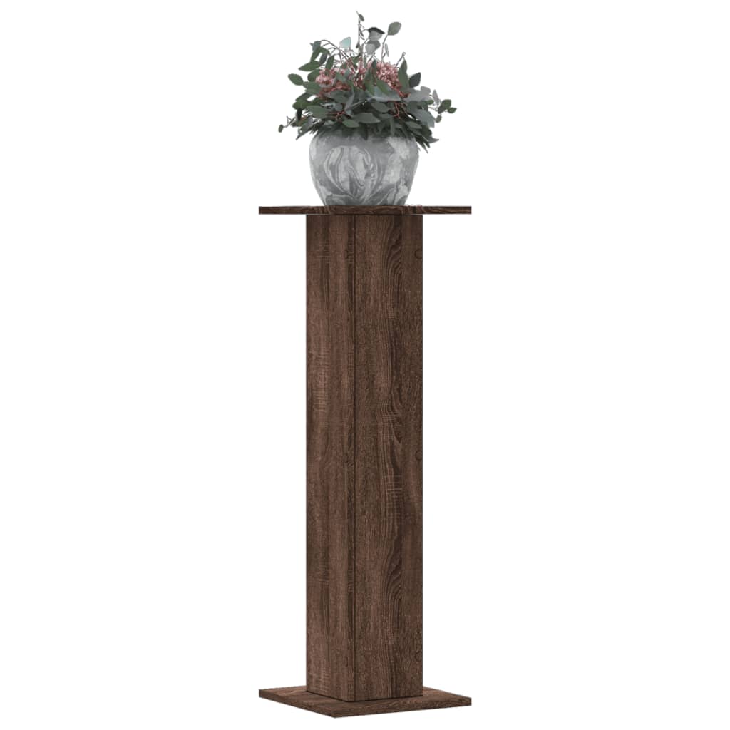 Suportes p/ plantas 2 pcs 30x30x95 cm derivados de madeira