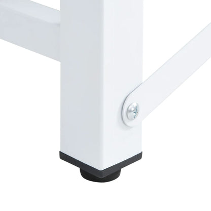 Suporte máquina lavar c/ prateleira extraível branco