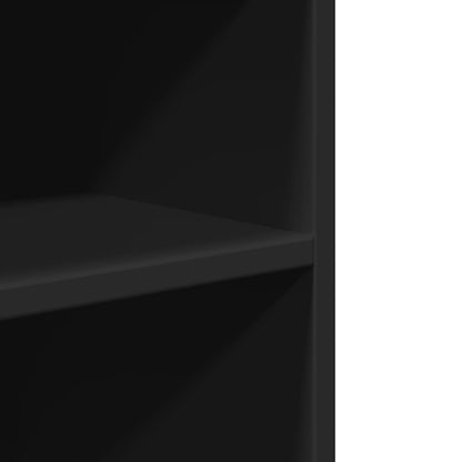 Mesa de apoio c/ rodas 55x60x78 cm derivados de madeira preto