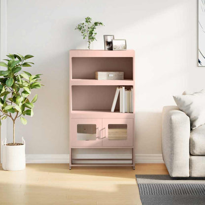 Móvel alto 68x39x123 cm aço rosa