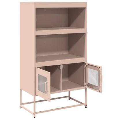 Móvel alto 68x39x123 cm aço rosa