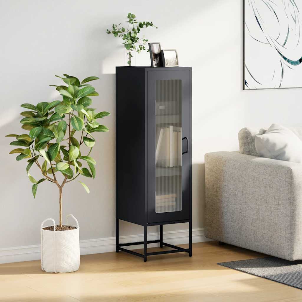 Móvel alto 36x39x123 cm aço laminado a frio antracite