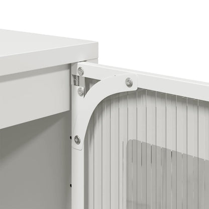 Móvel alto 36x39x123 cm aço laminado a frio branco