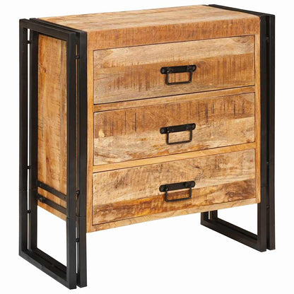 Buffet Castanho 66 x 33 x 70 cm Madeira de mangueira maciça