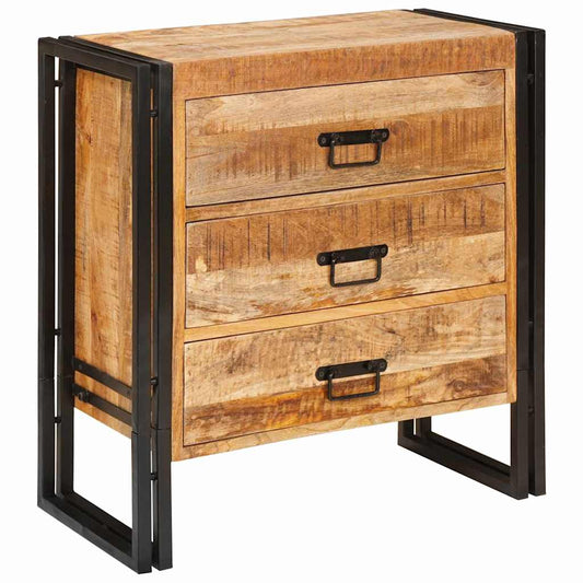 Buffet Castanho 66 x 33 x 70 cm Madeira de mangueira maciça